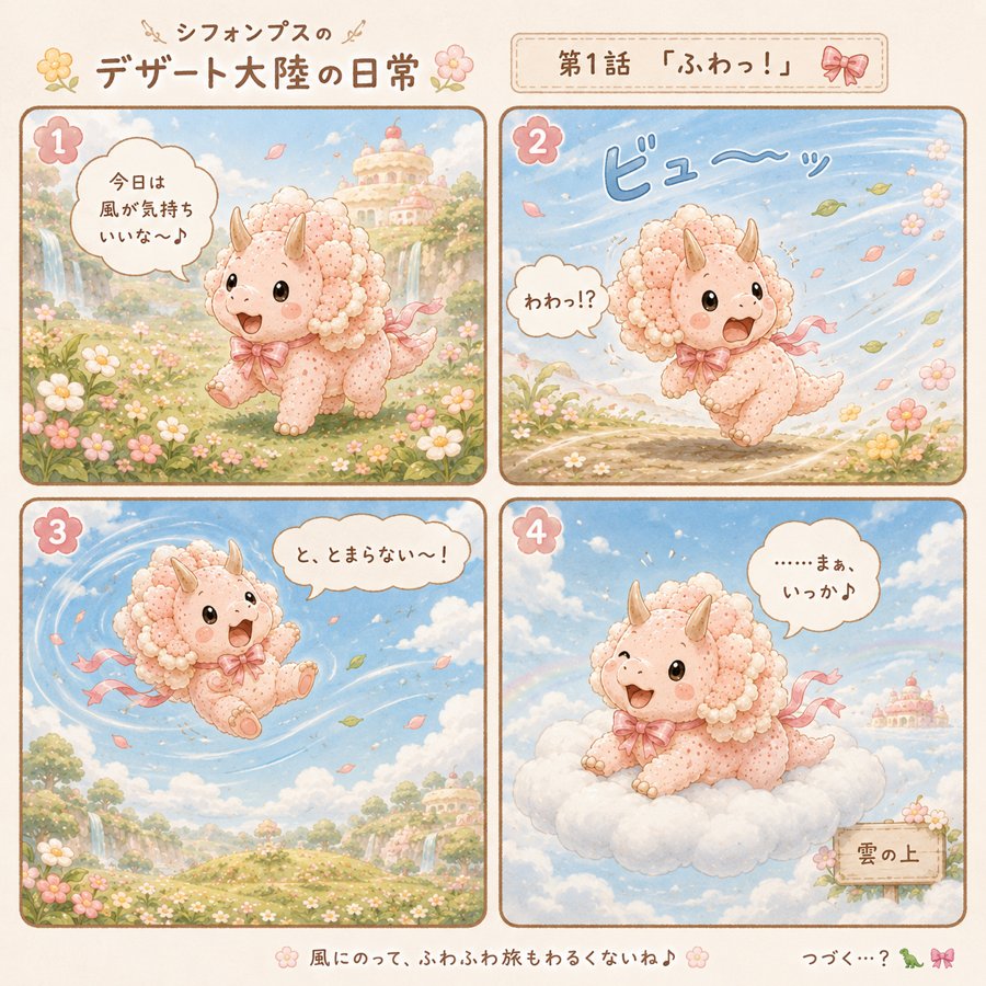 第1話「ふわっ!」